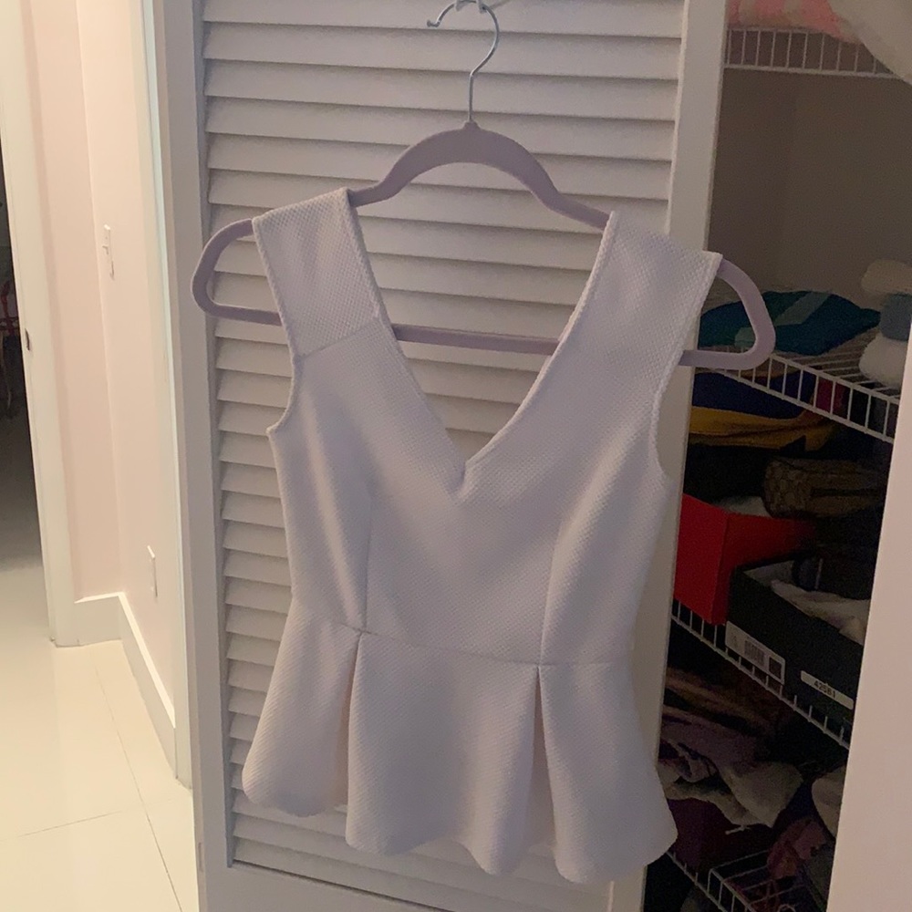 HM cotton pique top